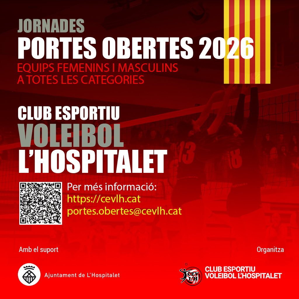 Jornades de Portes Obertes del CEV L'Hospitalet 2026