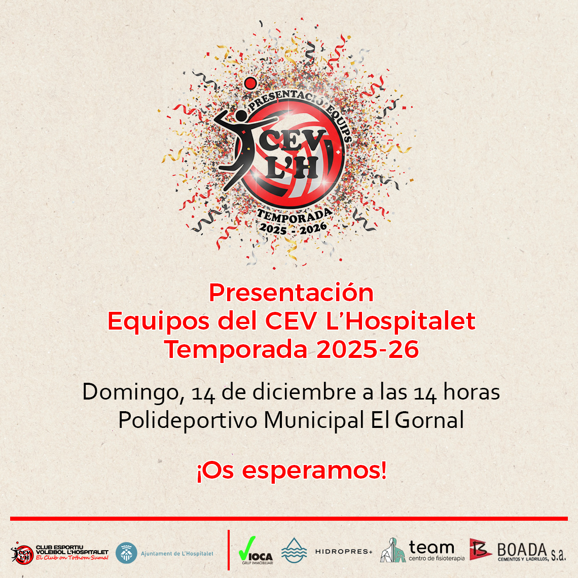 Presentació Oficial d'Equips Temporada 2025-26 i Partit de Lliga Nacional al Gornal