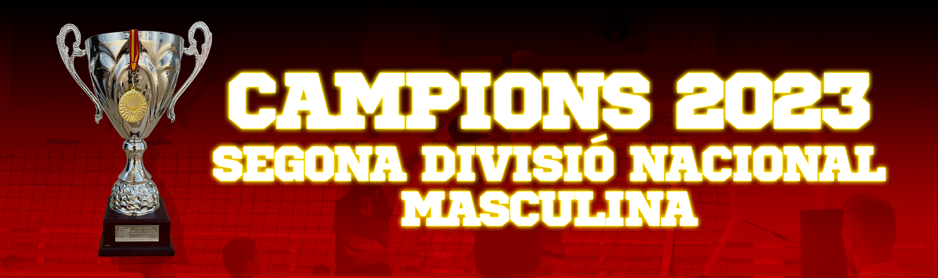 Campions de Segona División Nacional Masculina